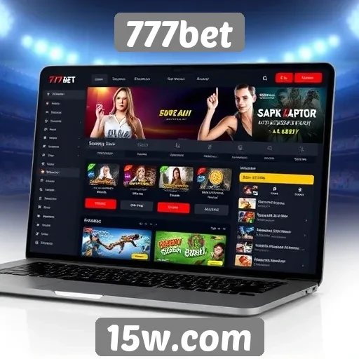 Navegação e interface do usuário no 777bet